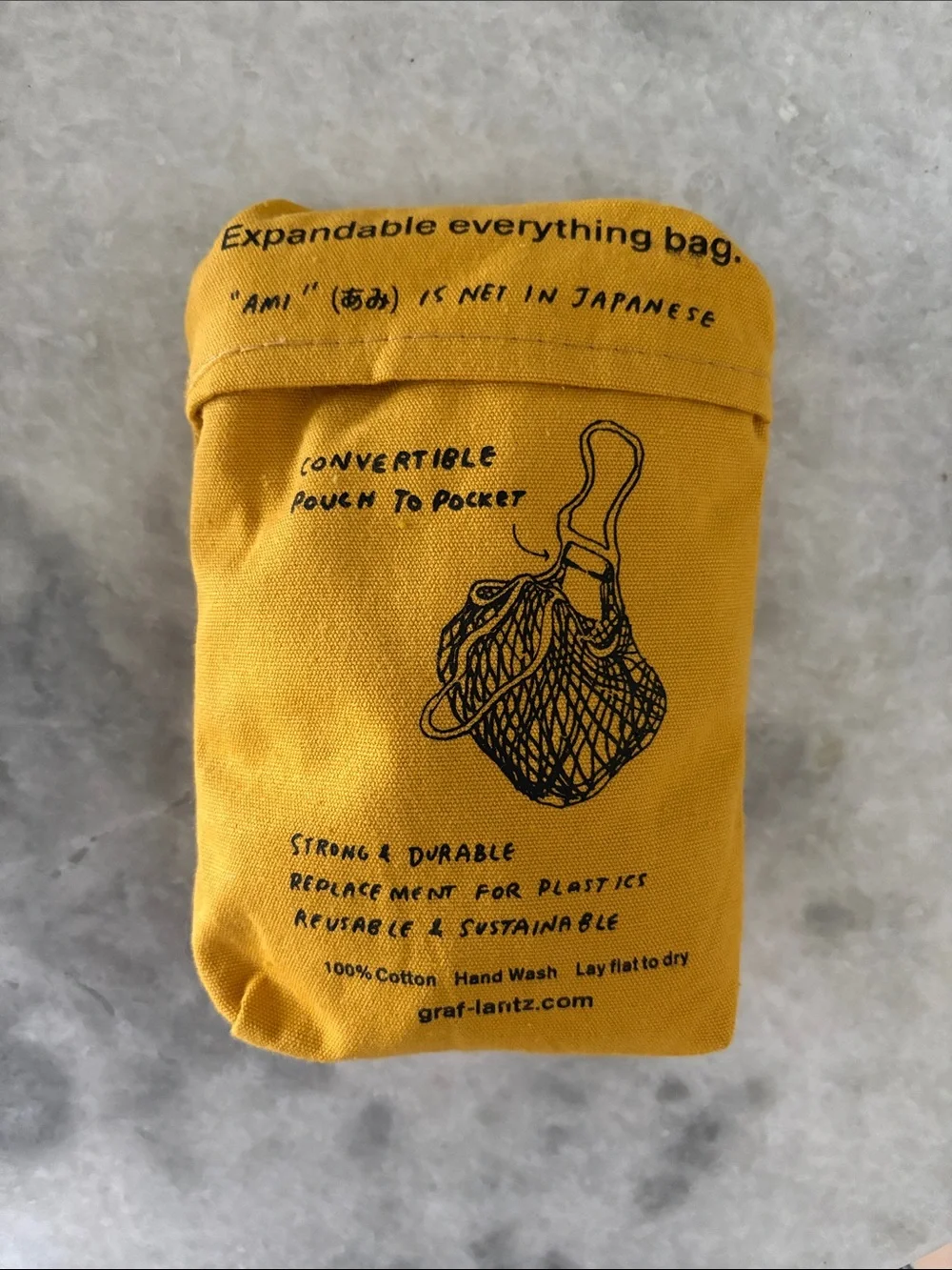 Ami Market Tote - Mustard